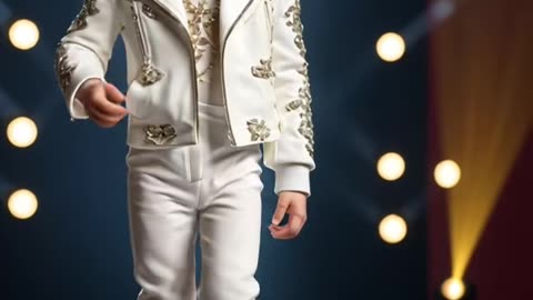 Adorable Baby Fashion Show Gets a Musical Legend Makeover! #baby #vir...