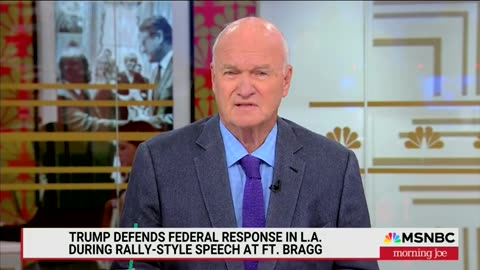 Mike Barnicle Tells Viewers Not To Believe All The Footage Showing Riots, Flames In LA