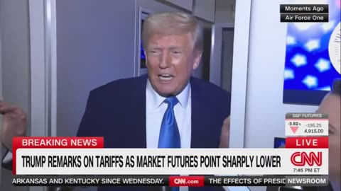 Trump says he won’t enter into talks with Europe on lifting tariffs