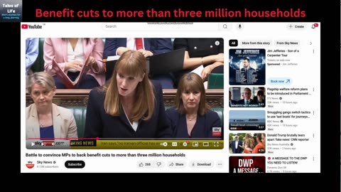 Benefit cuts to 3 million UK