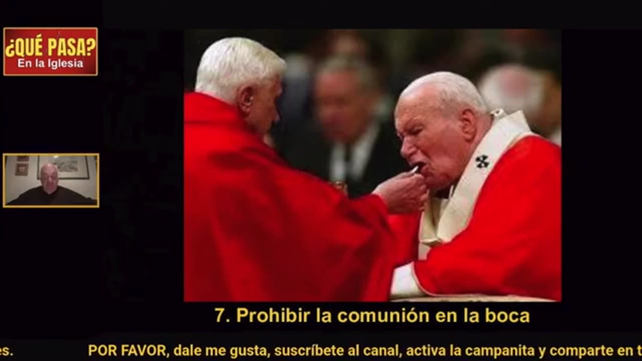 PROHIBIR LA COMUNIÓN EN LA BOCA. ¿QUÉ PASA EN LA IGLESIA? P. JORGE GONZÁLEZ GUADALIX