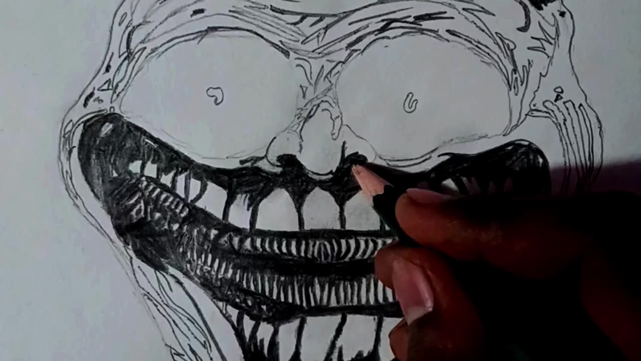 Troll Face sketch || How to draw Troll Face #videos