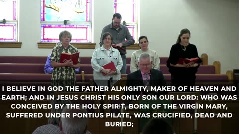 Sunday worship service 10-19-25