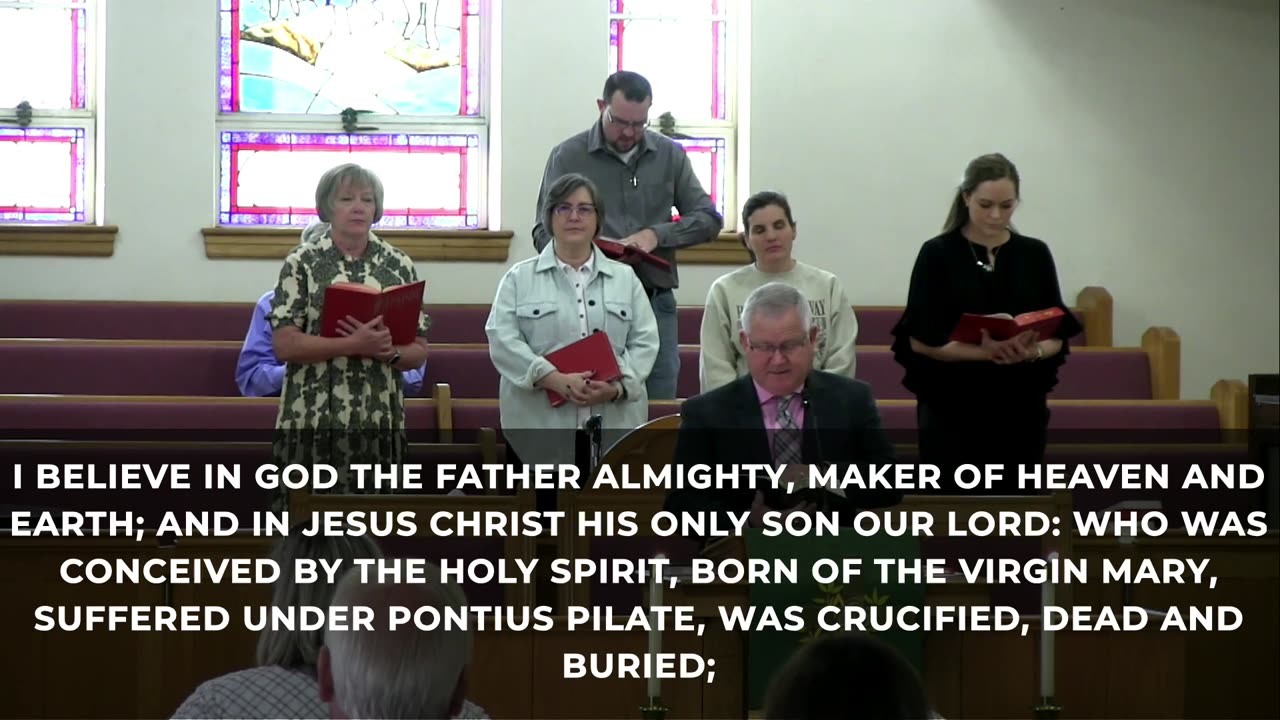 Sunday worship service 10-19-25