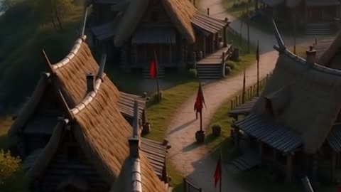 The Coastal Viking Settlement, AI Video