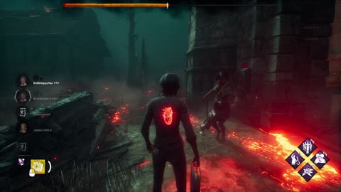 Kind Killer leading us out to the exit