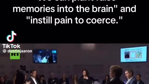 "We can plant false memories in your brain" and "Install pain to coerce"
