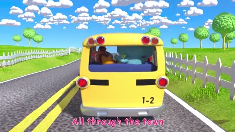 [ 15 MIN LOOP ] Wheels on the Bus | CoComelon Nursery Rhymes & Kids Songs
