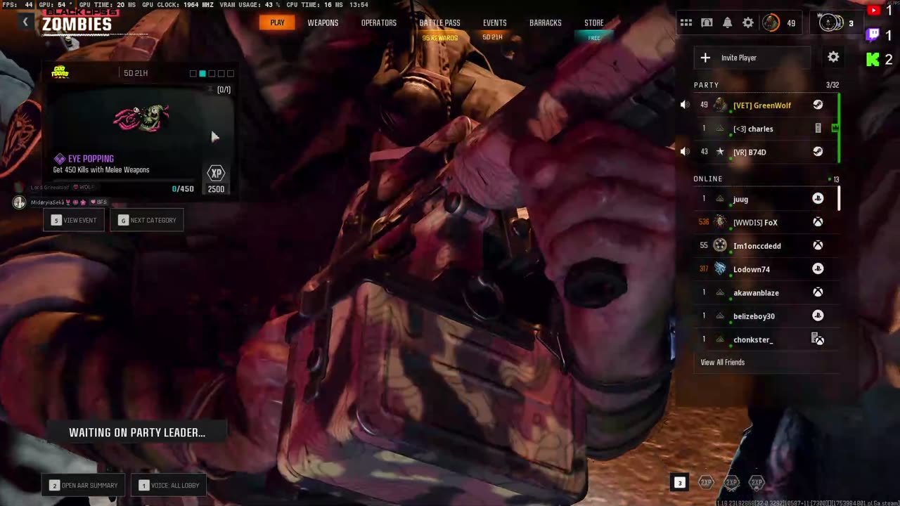 Friday stream:Playing Call of duty Black ops 6 free to join-if u must OwO