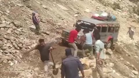 "Man Saves Dozens as Car Almost Falls Off Cliff!"