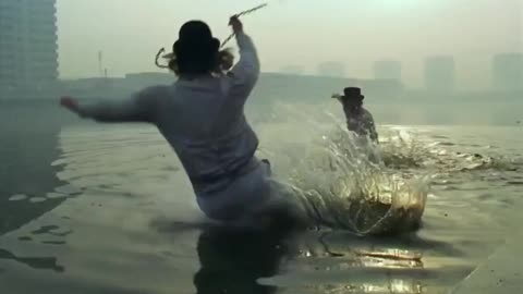 Water front Fight Scene from A clockwork Orange - Music by Beethoven