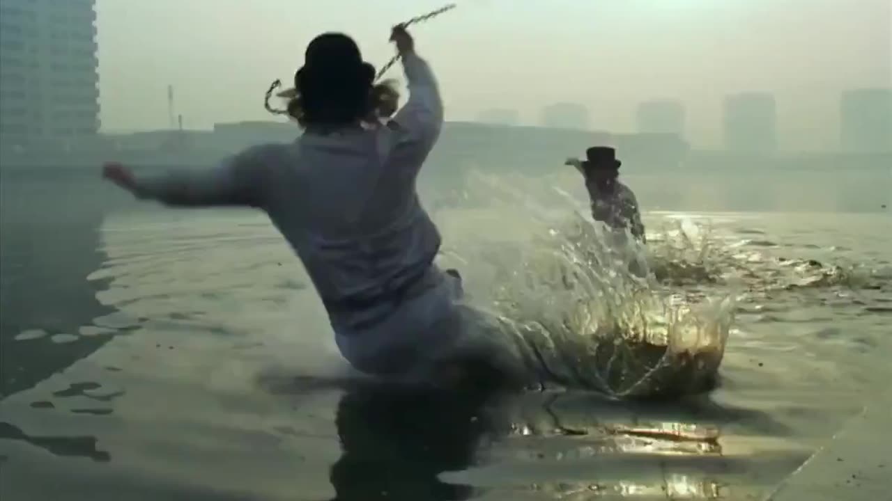 Water front Fight Scene from A clockwork Orange - Music by Beethoven