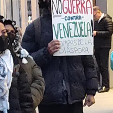 New Yorkers: "HANDS OFF VENEZUELA!"