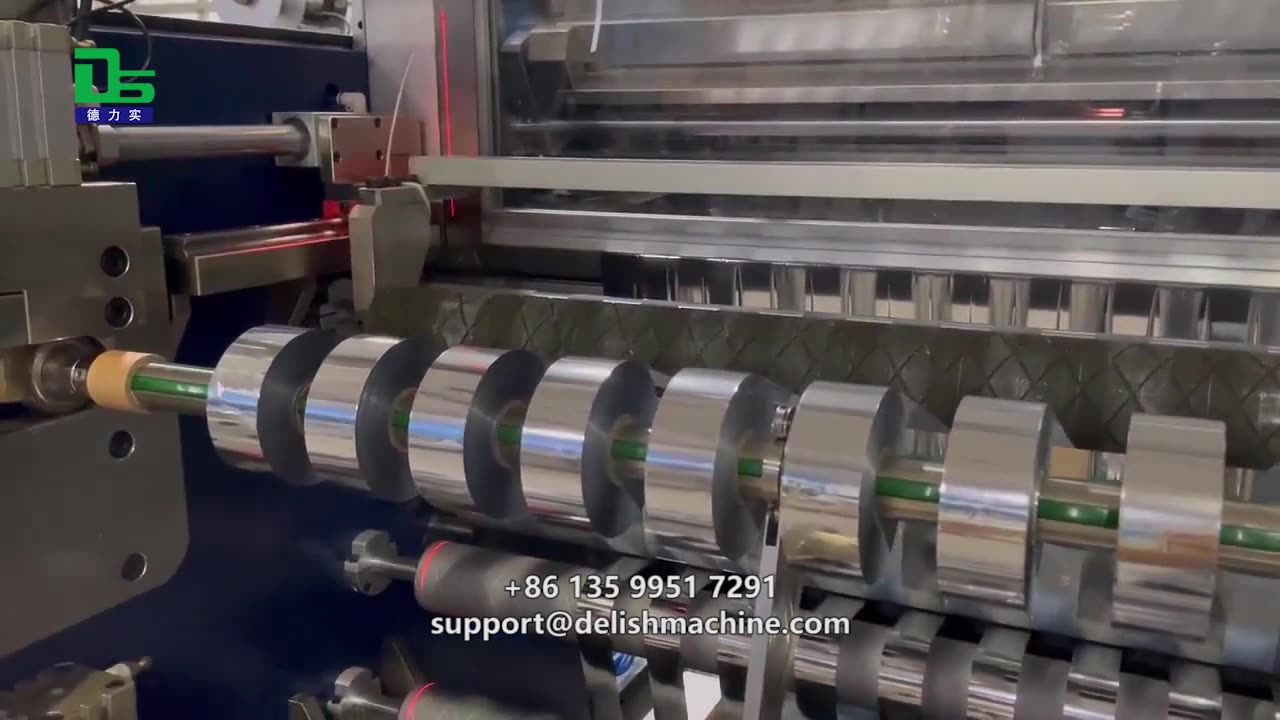DELISH aluminium foil slitting machine flexibly adapts to needs