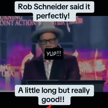 Rob Schnieder Said It Perfectly