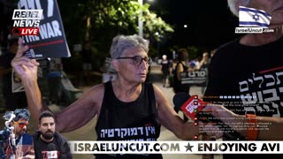 🔴 LIVE NOW: Weekly Protest in Israel Demanding End to Gaza War — IsraelUncut.com