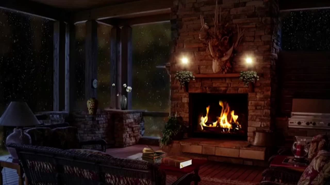 1 Hour of Deep Relaxation Stress Relief & Cozy Lo-fi Room