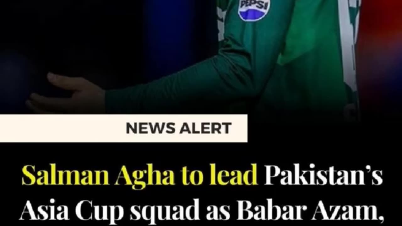 Pakistan team for Asia cup T20 triseries. Babar Azam, Rizwan out.