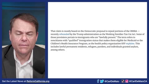 Trump’s Budget Deal Cuts Illegal Immigrant Welfare! But CA Still Will Pay for It