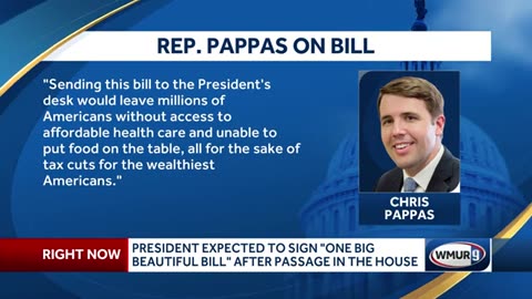 President expected to sign 'big, beautiful bill' after passage in House