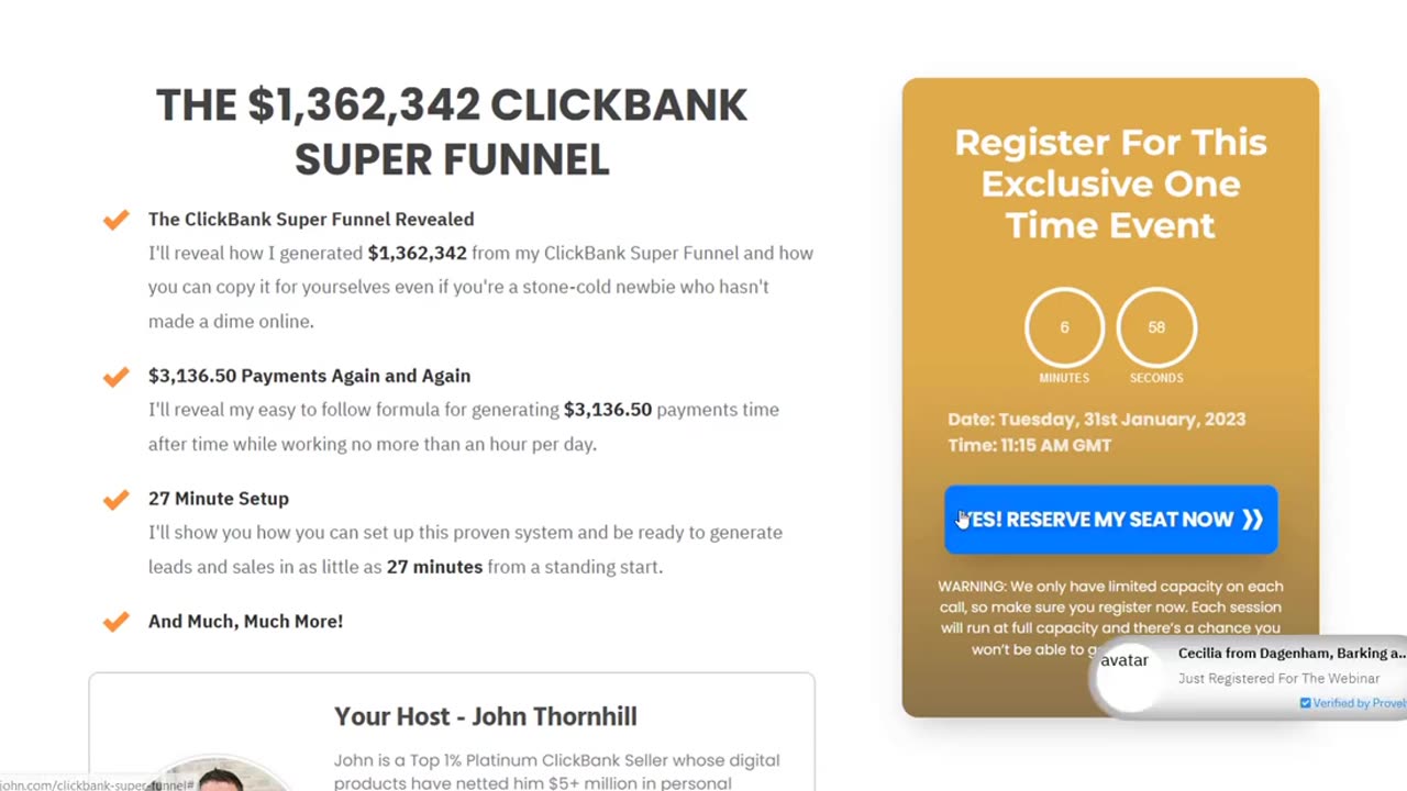 John Thornhill Ambassador Program Review - A Legit Affiliate System or a Scam?