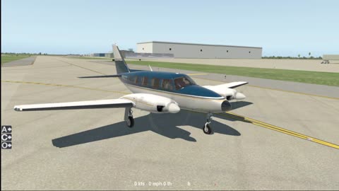 ur Carenado Piper Navajo PA31 on Ubuntu 24 with Xplane 11 steam - KDAL ILS -