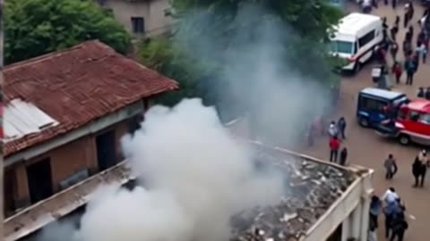 At Least 19 Killed As Bangladesh Air Force Plane Crashes into College Campus