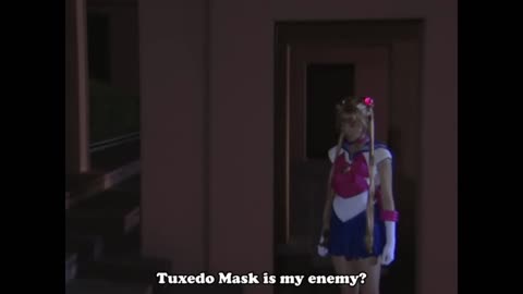 Usagi & Mamoru sailor moon live action act 7 sailor moon to stay away from tuxedo mask