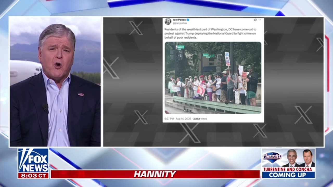 Hannity to DC Protestors: You Look Stupid