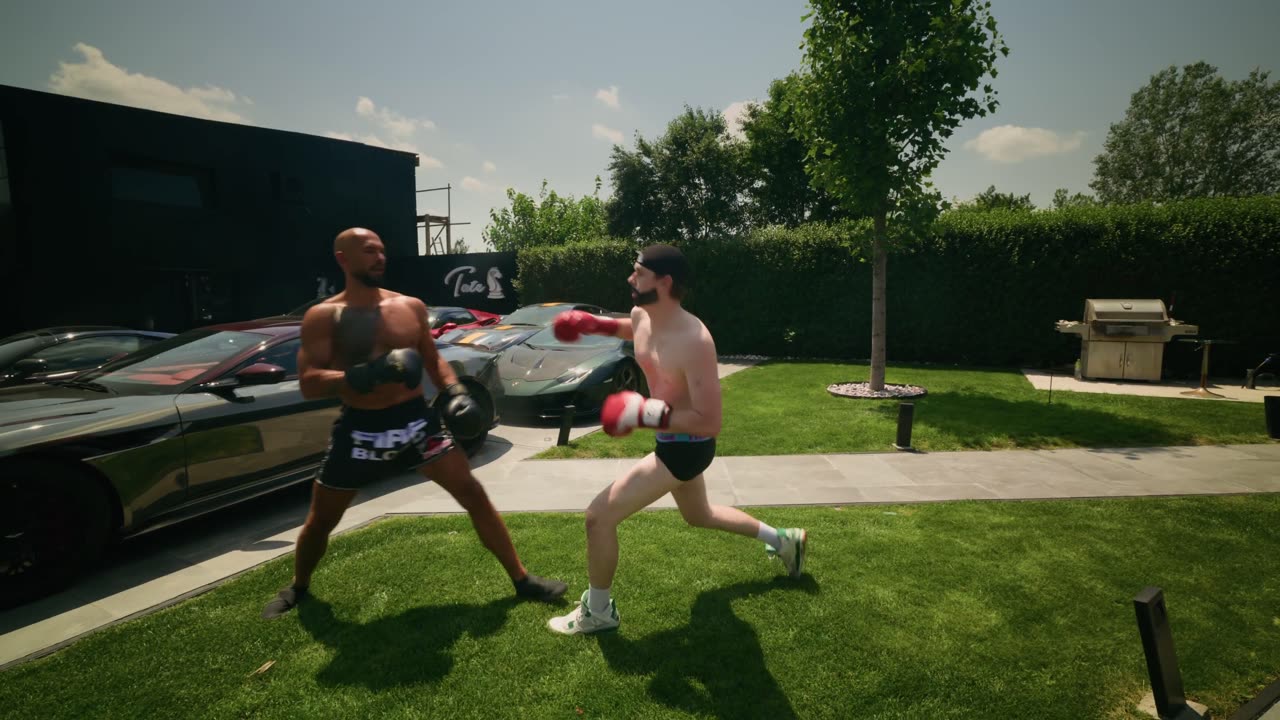 Behind the scenes of my epic and very difficult battle with Andrew Tate