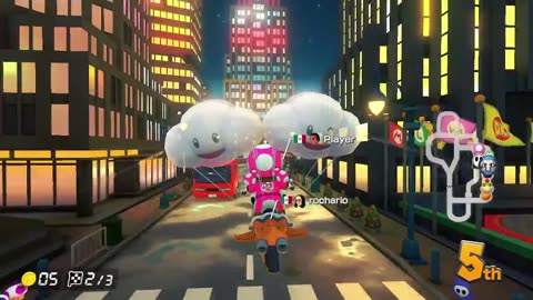 5-29-25 win Mario Kart 8 Deluxe on MK Tour New York Minute Track