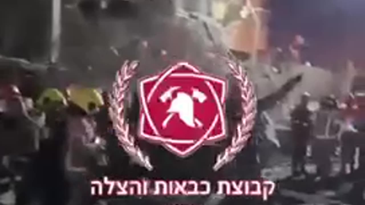 A Residential Building in Tel Aviv Has Been Completely Destroyed