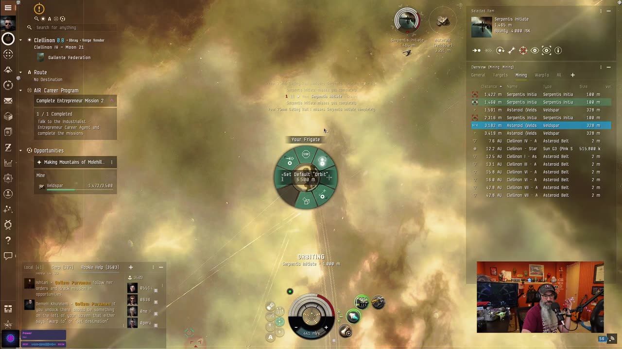 First time Eve player...