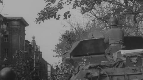 634th TD Battalion M10 providing fire support during street fighting in Aachen on October 15th 1944