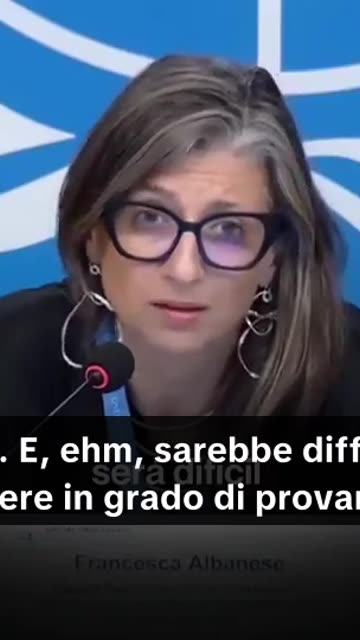 Francesca Albanese, Relatrice speciale delle Nazioni Unite.