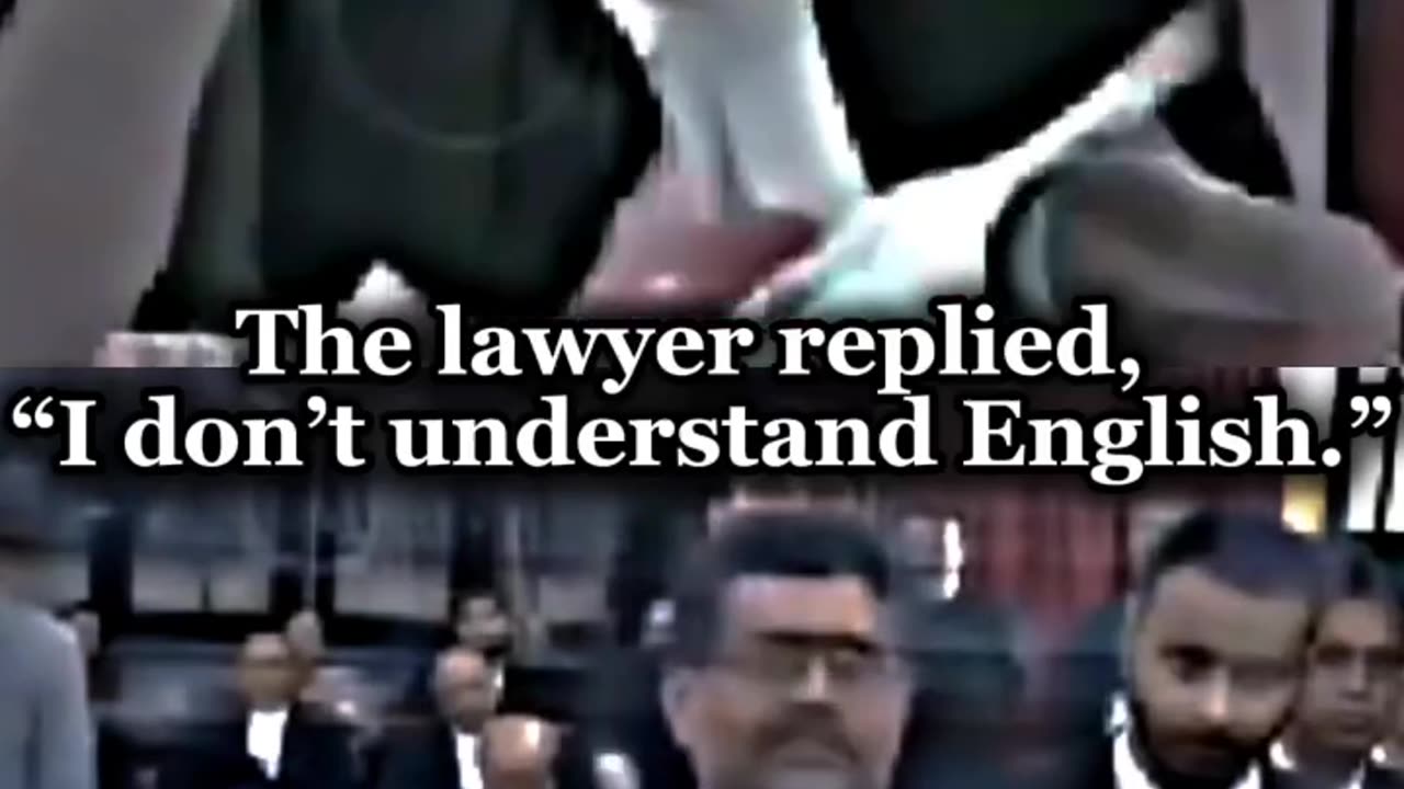 Lawyer vs Judge in courtroom
