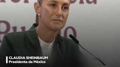 El mensaje contundente de Sheinbaum ante un posible ataque de EE.UU. contra los cárteles en México