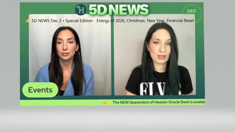 ✨ 5D NEWS Dec 2 • Special Edition - Energy of 2026, Christmas, New Year, Financial Reset & more!