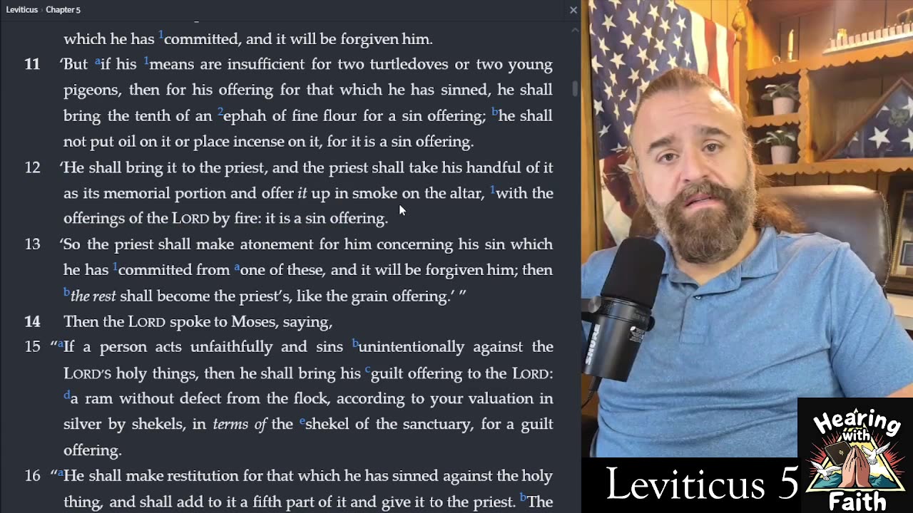 Daily Bible Study - Leviticus Chapter 5