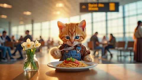 A Cozy Paris Getaway with Tiny Cat ☕✨ _ Solo Travel(1080P_HD)