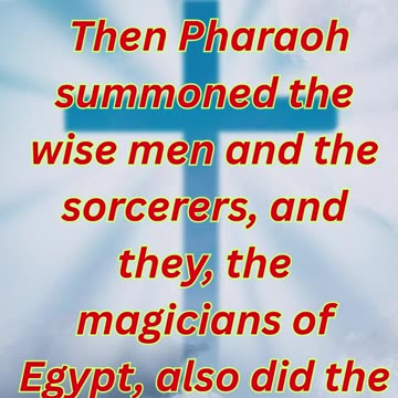 "The Sorcerers’ Challenge" exodus 7:11,12 #short #youtube #ytshorts #views #jesus #youtubeshorts #yt