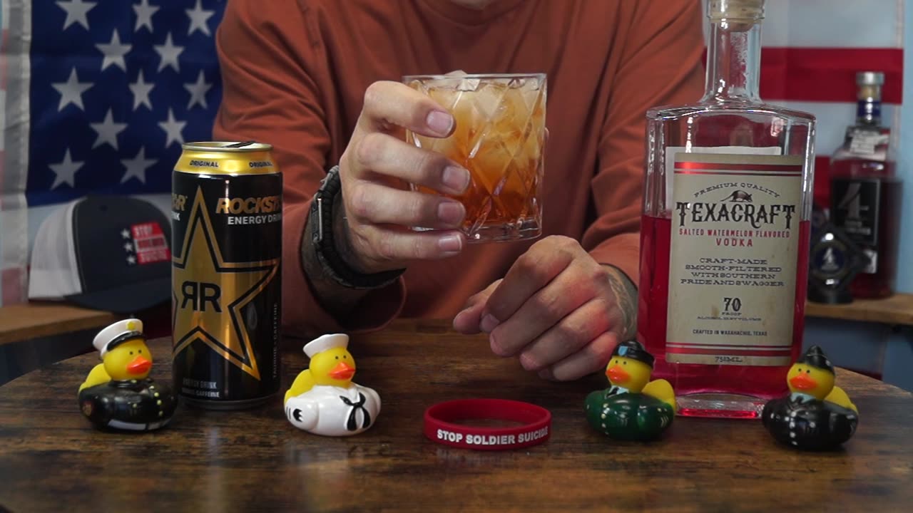 Lawrence Soletti - Texacraft Salted Watermelon Vodka & Rockstar Original Energy Drink