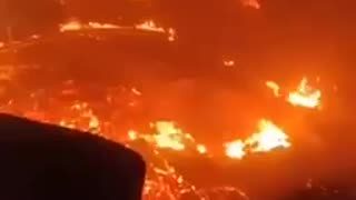 Inside a Burning Warehouse with a Russian Soldier
