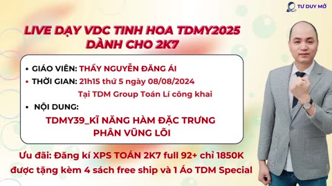"TDM12Y06. KN hàm đặc trưng 03 "