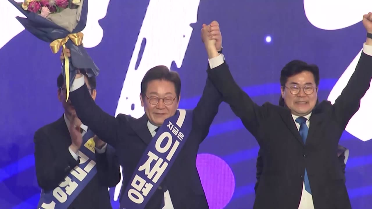 South Korean opposition's Lee Jae-myung wins presidential candidacy