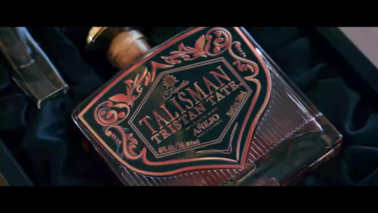 Tristan Tate's The Talisman Superior Tequila