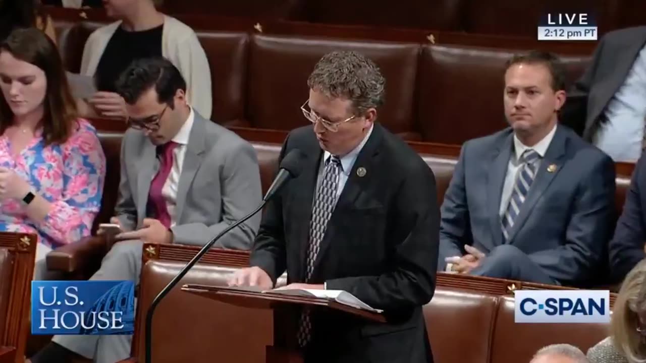 Congressman Thomas Massie Officially Calls for a Name Change to the Budget Bill