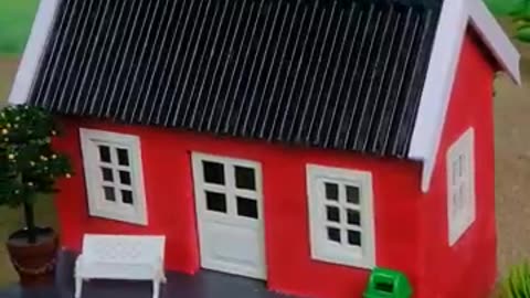 Build a DREAM House from Mini Bricks in NO TIME! #vfuho #miniature #diy #house