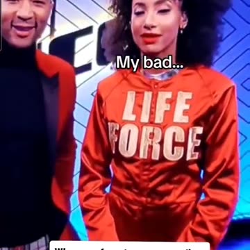 When You Forget You're on Live TV and You Pledge Allegiance to Baphomet...