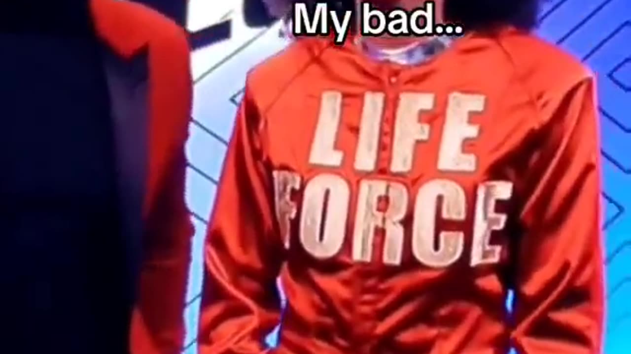 When You Forget You're on Live TV and You Pledge Allegiance to Baphomet...